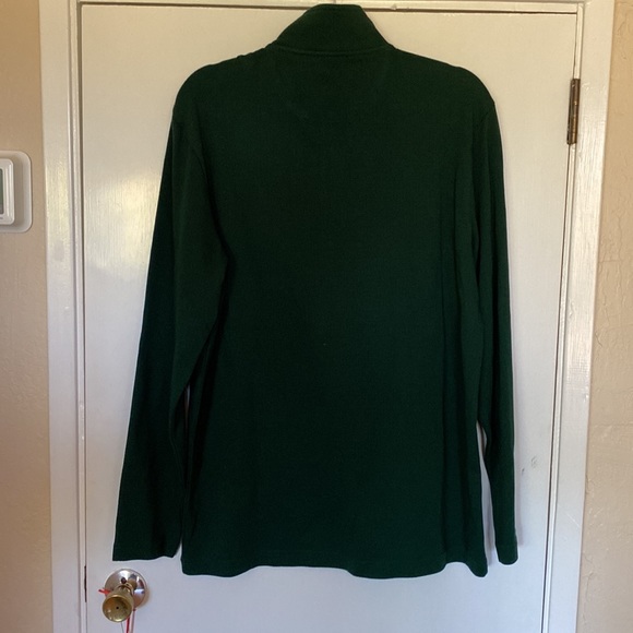 Chaps Men’s Size Large Pinehurst Quarter Zip NWT 100% Cotton - Picture 5 of 6